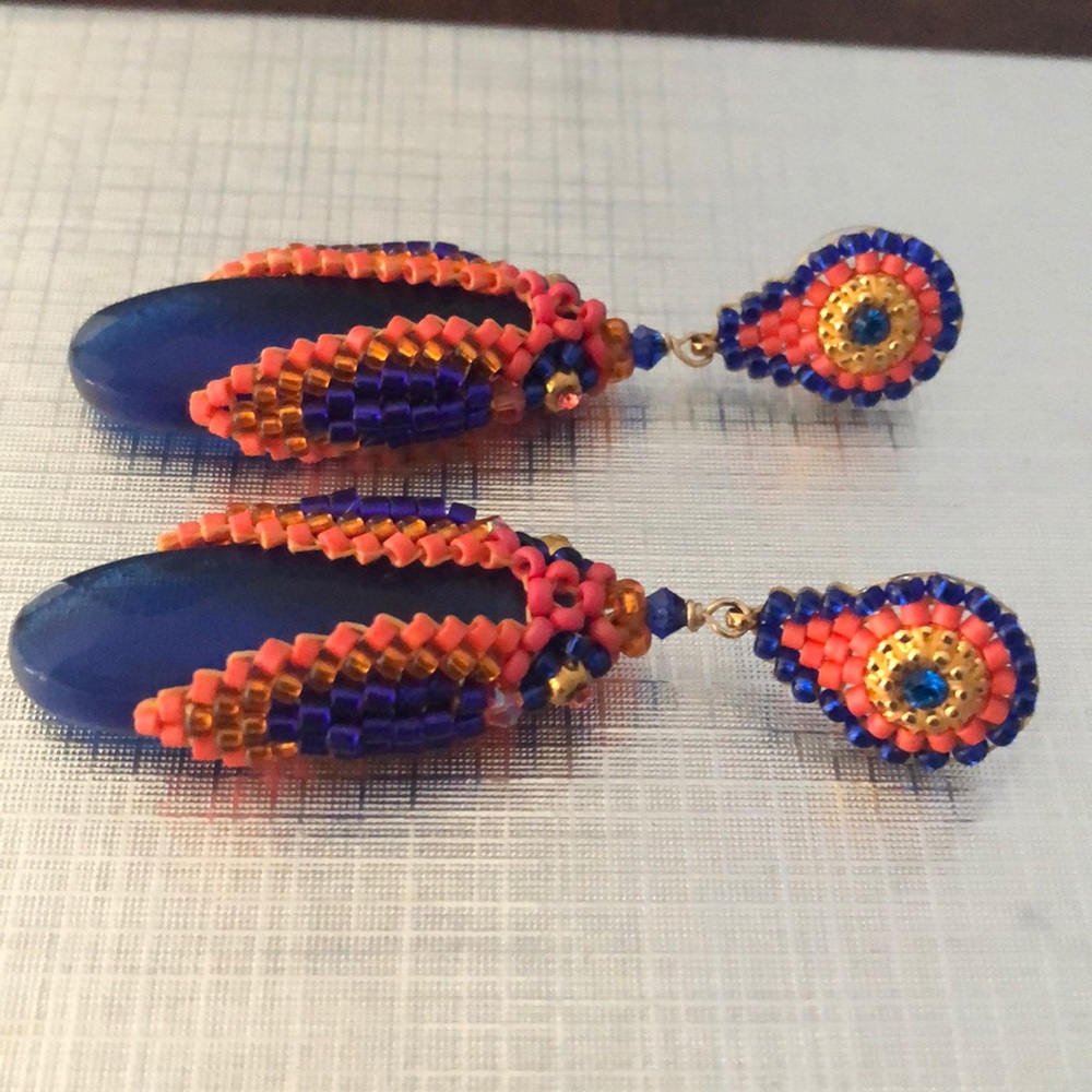 Miguel Ases drop earrings